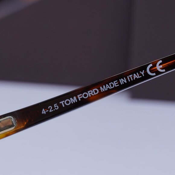 Tom Ford FT5413 052 Aviator Eyeglasses 53mm - Havana - Picture 4 of 8